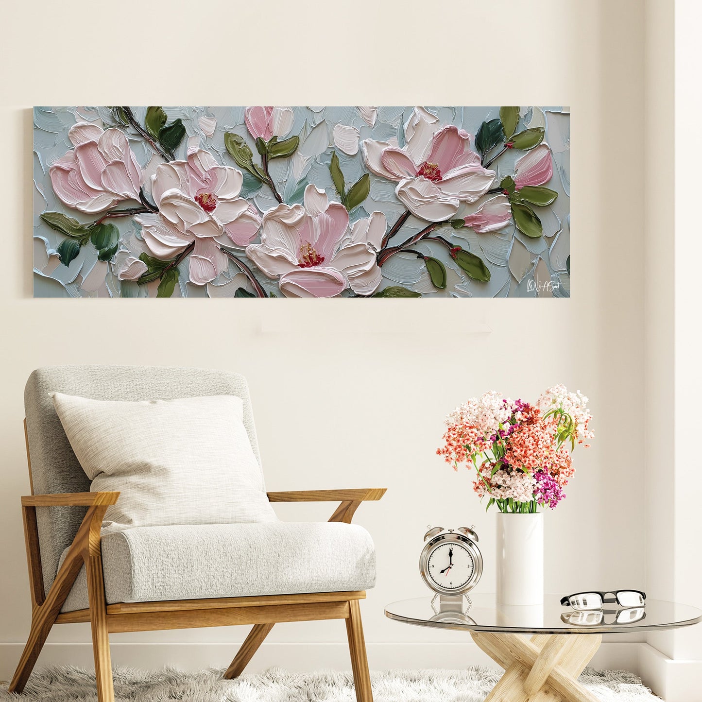 Toz Pembe Çiçekler