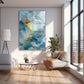 Turkuaz Kristal cam tablo — farklı açıdan görünüm