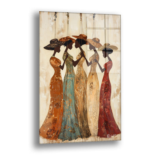 Uzun Elbiseler - Cam Tablo