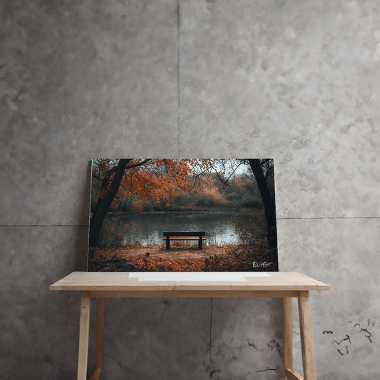 Van Gogh Sonbahar kanvas tablo — manzara temalı dekoratif duvar tablosu