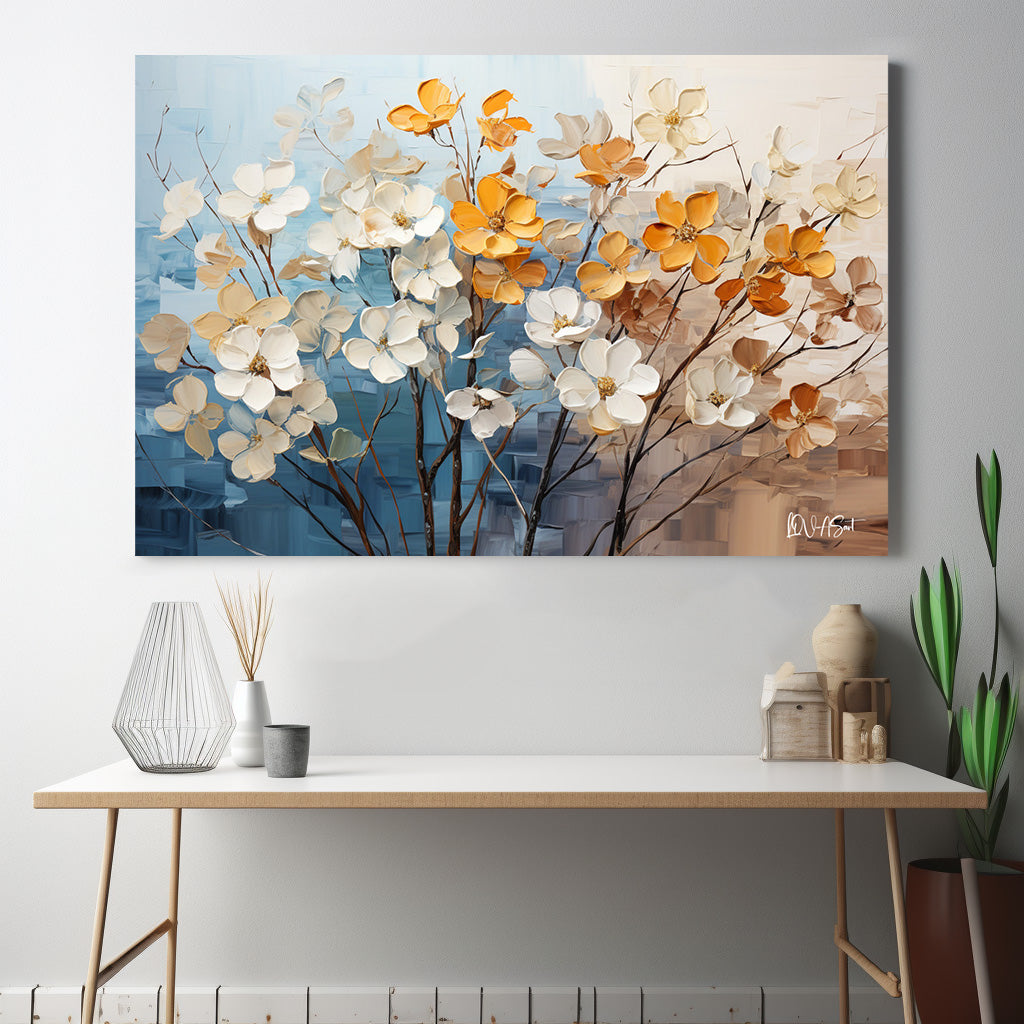 Sarı Turuncu Çiçekler