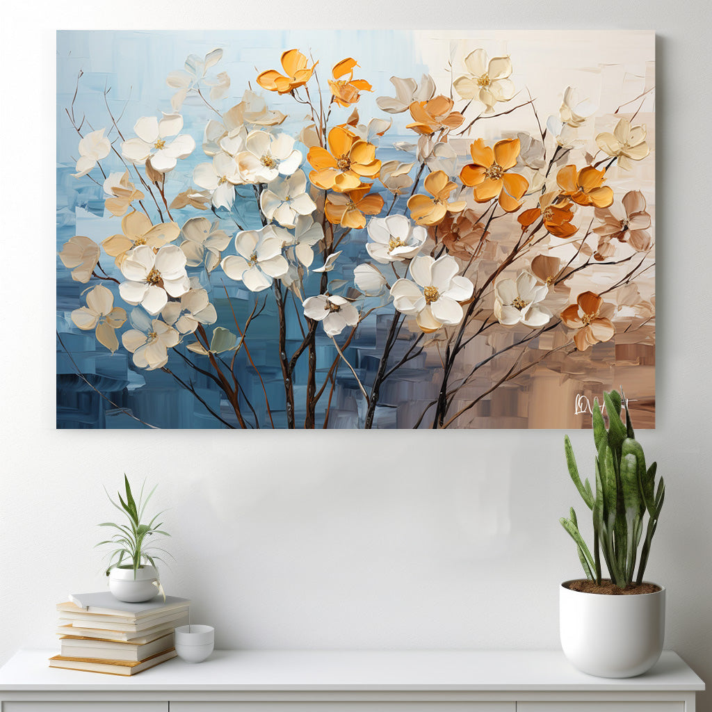 Sarı Turuncu Çiçekler