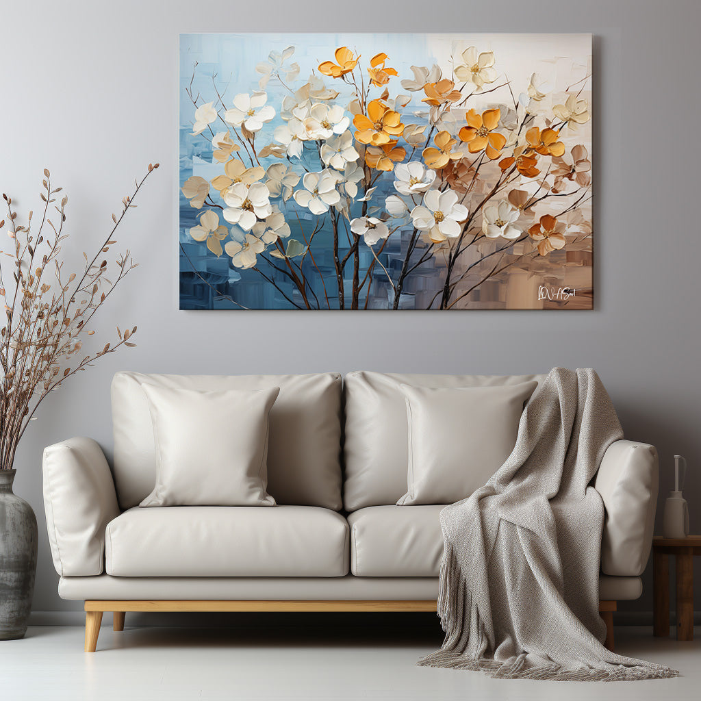 Sarı Turuncu Çiçekler